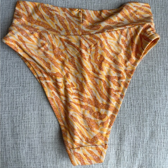 Aerie Orange High-Cut Bikini Bottom - Picture 4 of 4